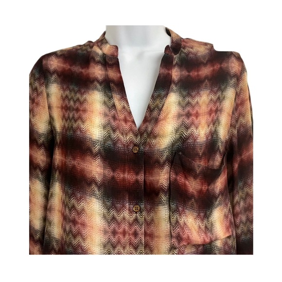 Haute Hippie Popover Silk Blouse - Picture 4 of 6